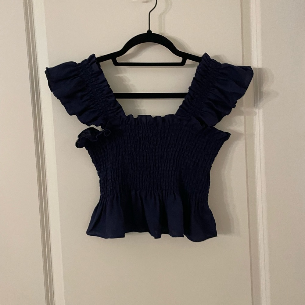 Navy hill house Paz nap top size M (also selling matching skirt!!)